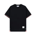 Thom Browne T-Shirt Without Collar 'Black'
