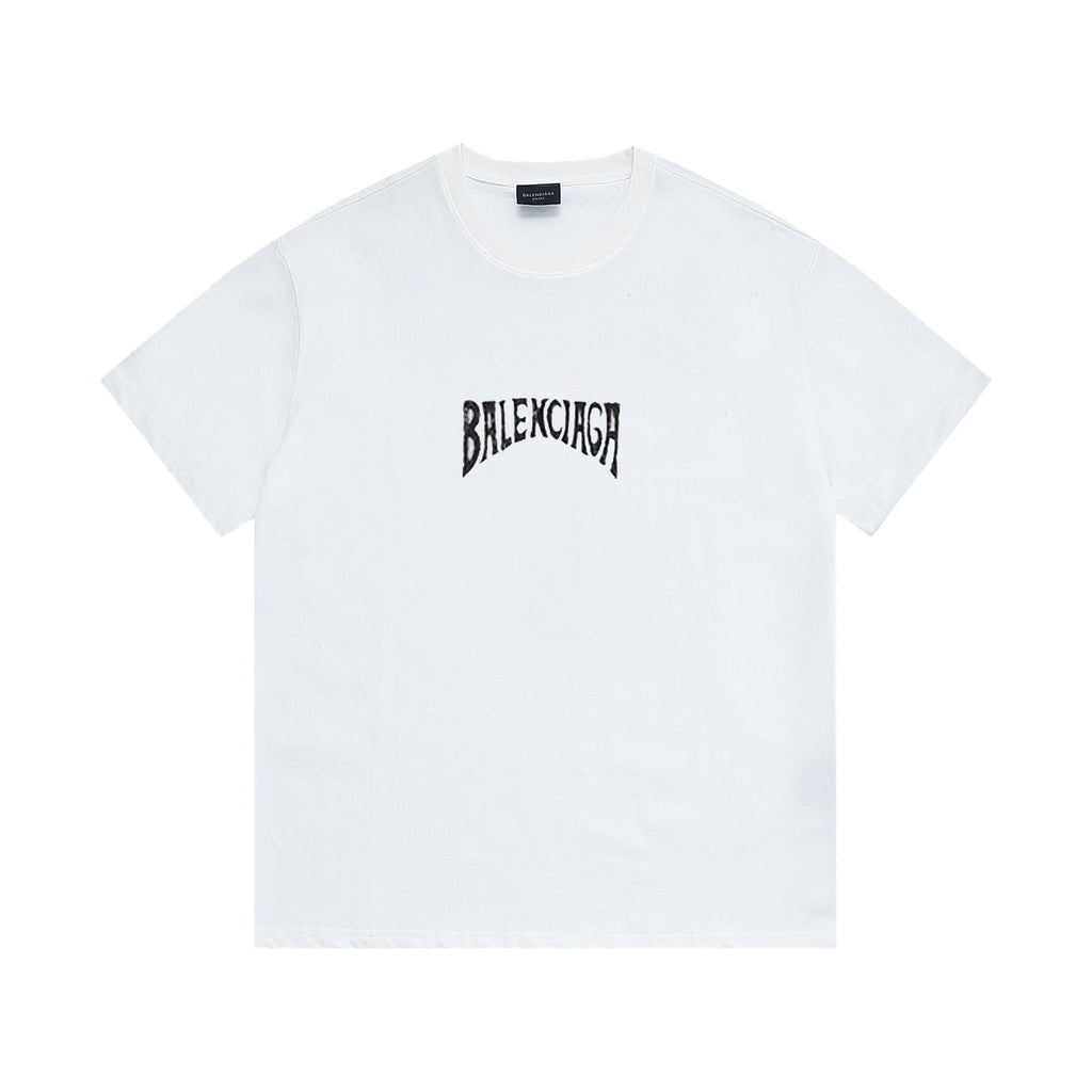 Balenciaga White T-Shirt Without Collar
