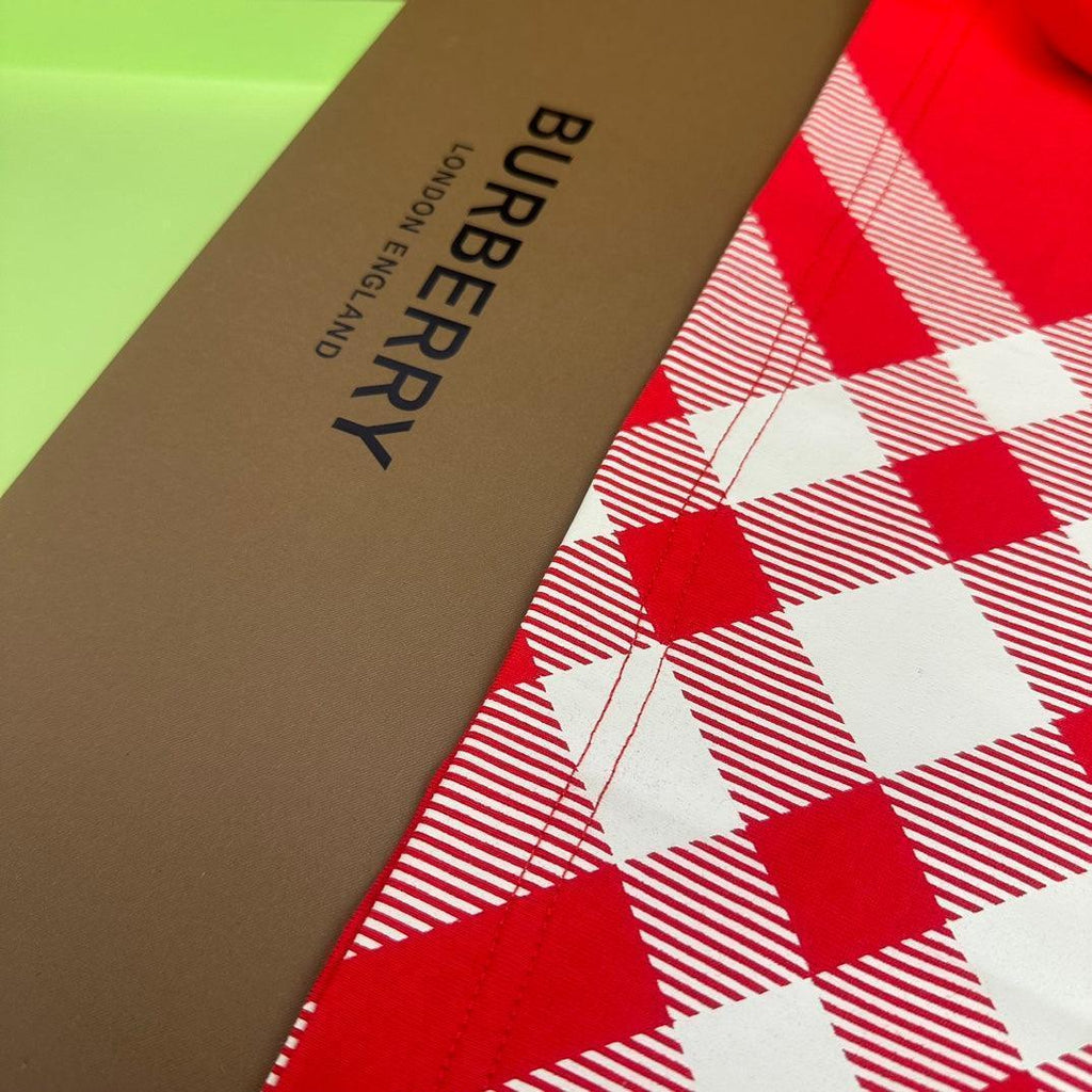 Burberry T-Shirt Without Collar 'Red'