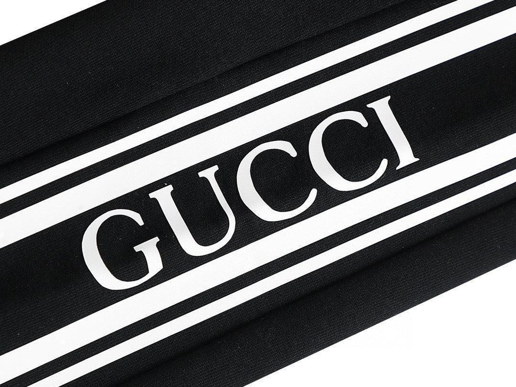 Gucci Long Pant 'Black/White'