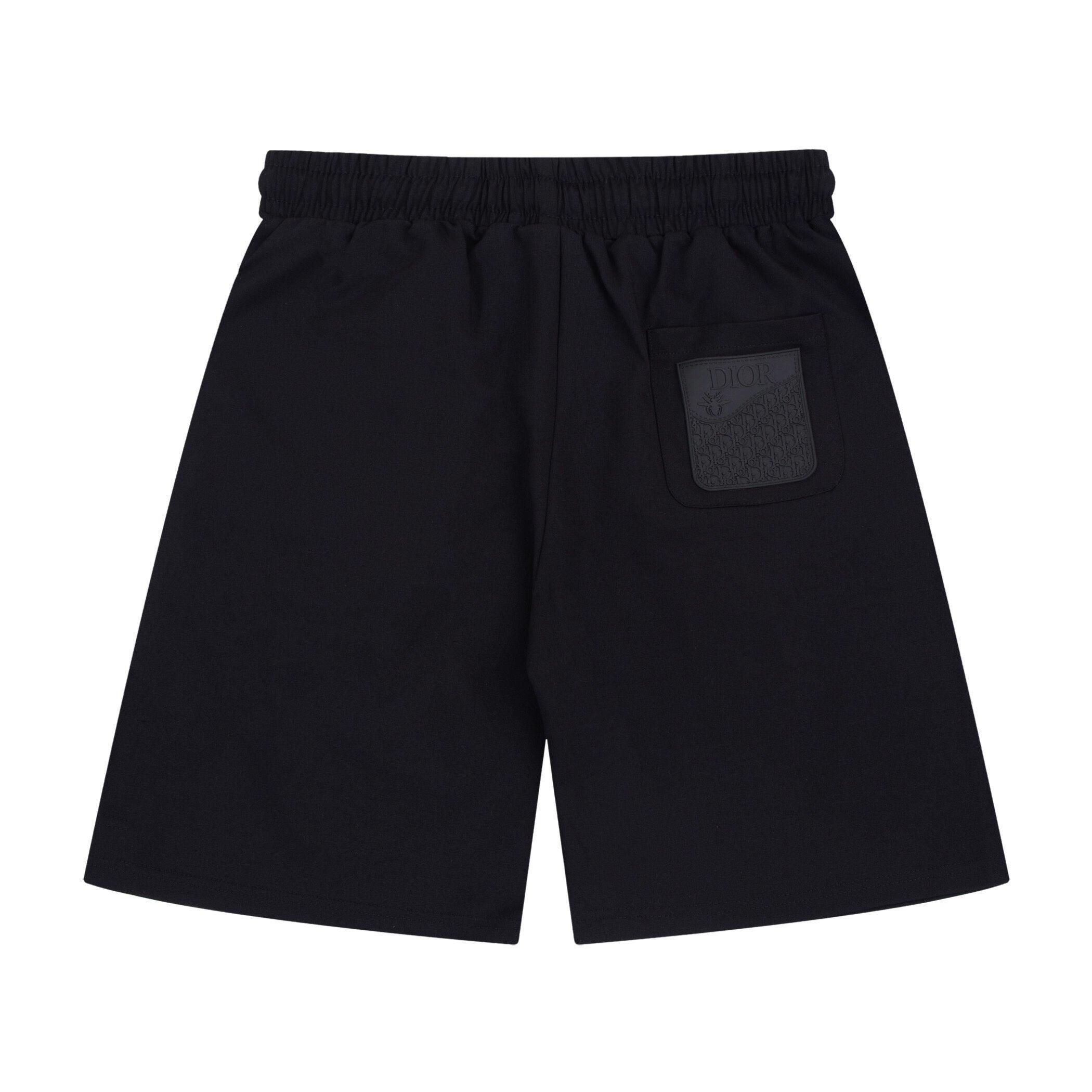 Dior Knit Basketball Shorts 'Black/White'