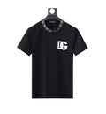 Dolce & Gabbana T-Shirt Without Collar 'Black & White'