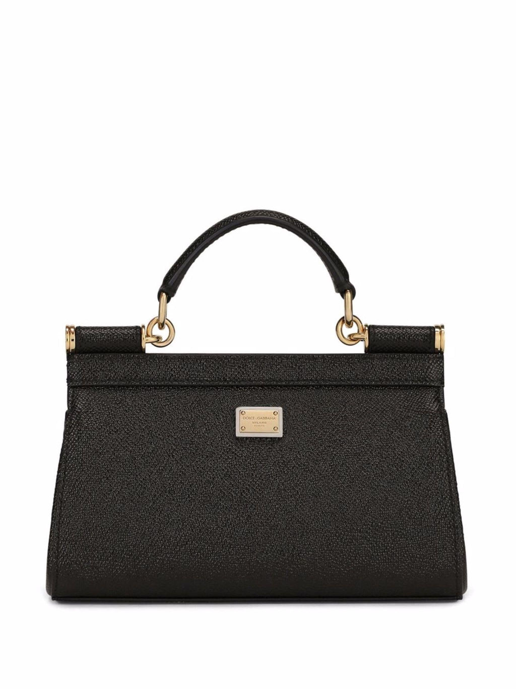Dolce & Gabbana small Sicily rhinestone-embellished top-handle bag