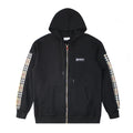Burberry Vintage Check Panel Oversized Jacket  'Black'