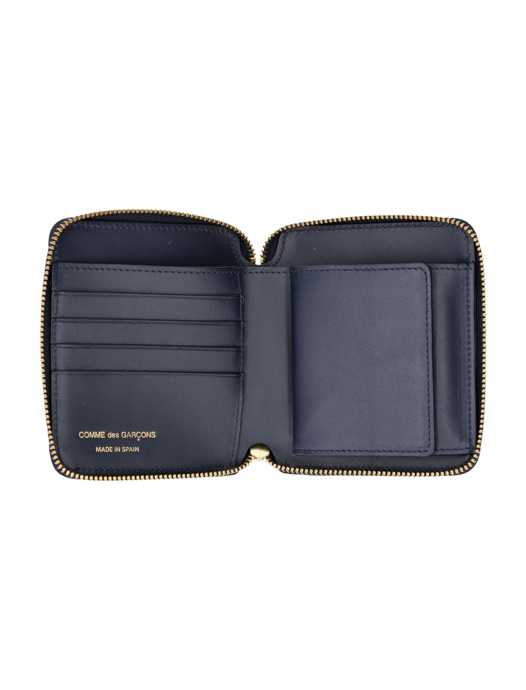 COMME DES GARÇONS WALLET Mini Vertical Zip Around Wallet