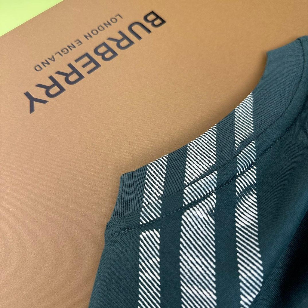Burberry T-Shirt Without Collar 'Green'