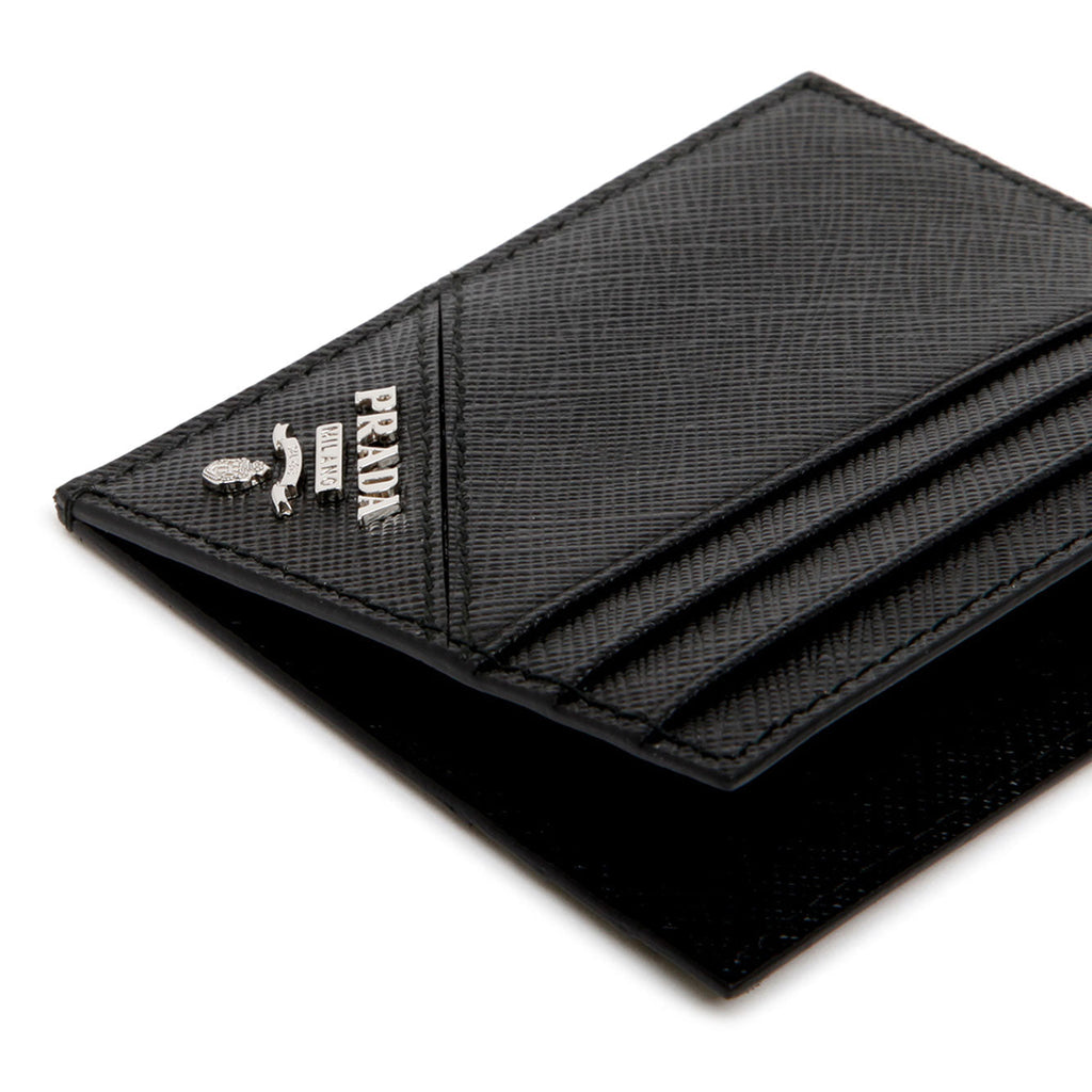 PRADA Mini Classic Leather Wallet