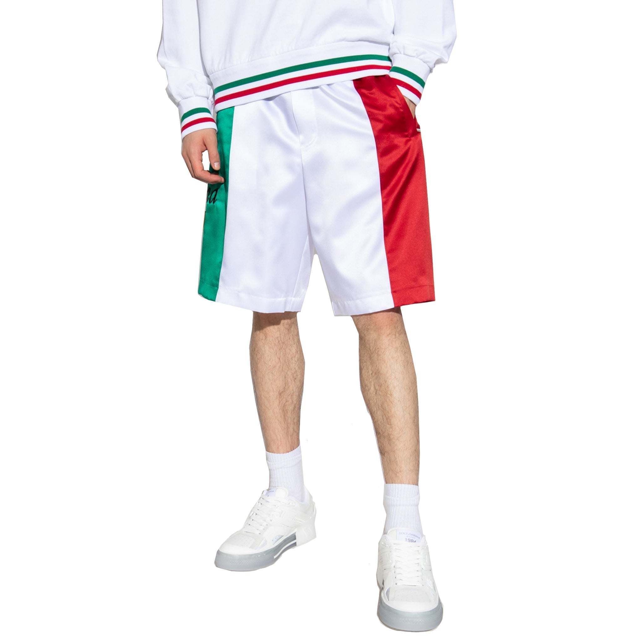 Dolce & Gabbana Satin Shorts