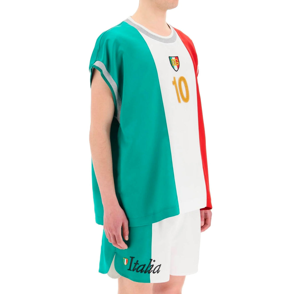Dolce & Gabbana Satin T Shirt