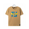 Fendi T-Shirt without Collar 'Beige'