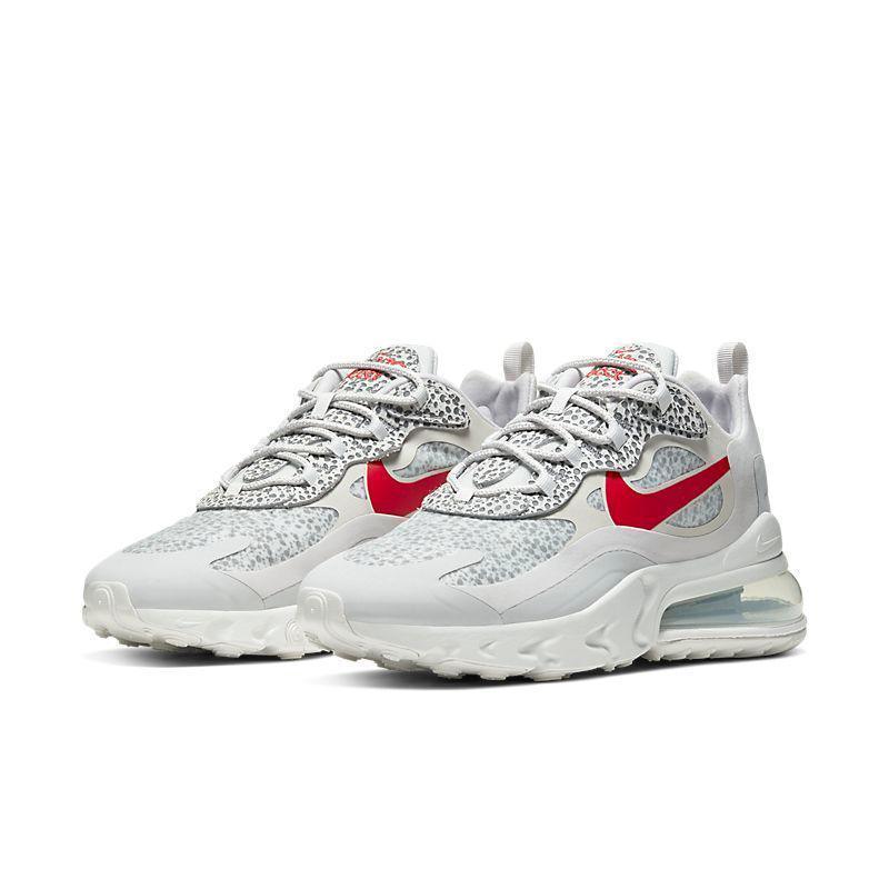 Nike Air Max 270 React 'Safari Grey Red'
