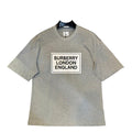 Burberry Grey T-Shirt Without Collar