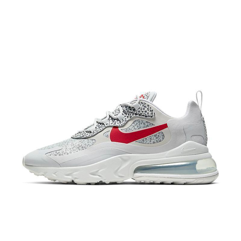 Nike Air Max 270 React 'Safari Grey Red'