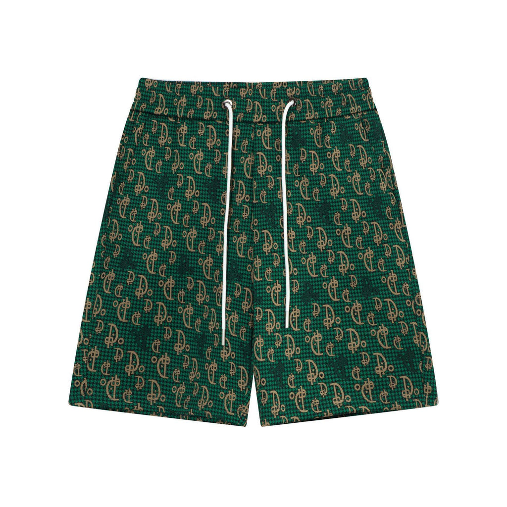 Dior Knit Basketball Shorts 'Green'