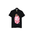 Bathing Ape Black T-Shirt Collarless