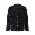 Balenciaga Logomania All Over Large Fit Jacket