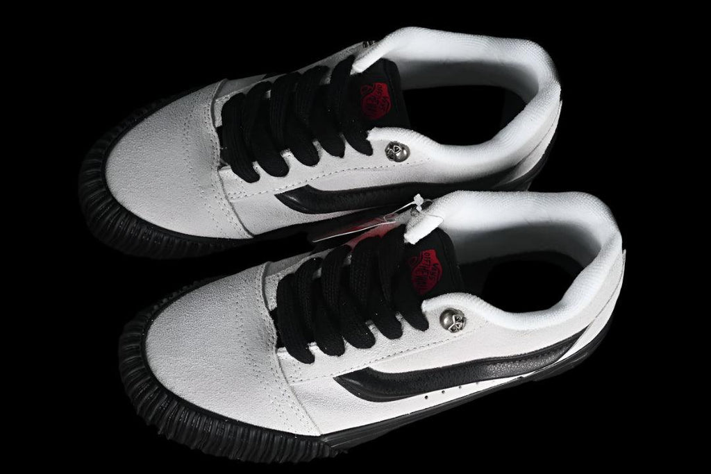 Vans Knu Skool 'White/Black/Red'