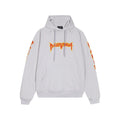 Balenciaga logo-print detail hoodie – White