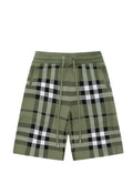 Burberry Men's Striped Cotton Knit Basketball Shorts 'Green'