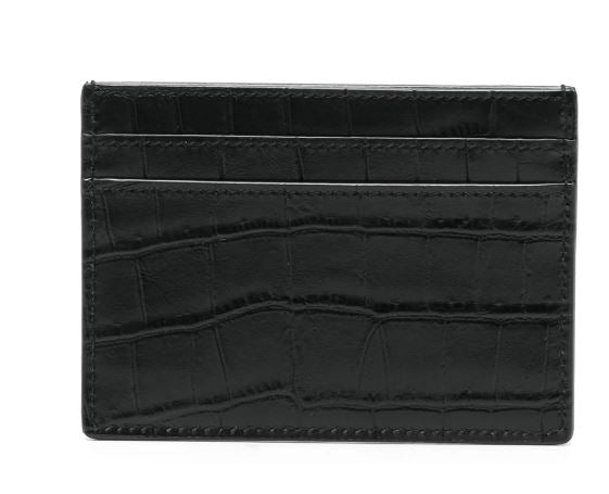 SAINT LAURENT Mini Leather Wallet for Men