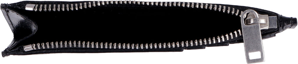 SAINT LAURENT Mini Monogram Zip Credit Card Holder