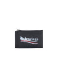 BALENCIAGA Large Cash Leather Cardholder