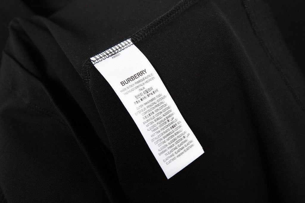 Burberry Bear T-Shirt Without Collar 'Black'