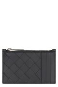 BOTTEGA VENETA Intrecciato Mini Leather Card Holder