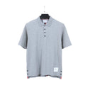 Thom Browne Grey T-Shirt with Collar