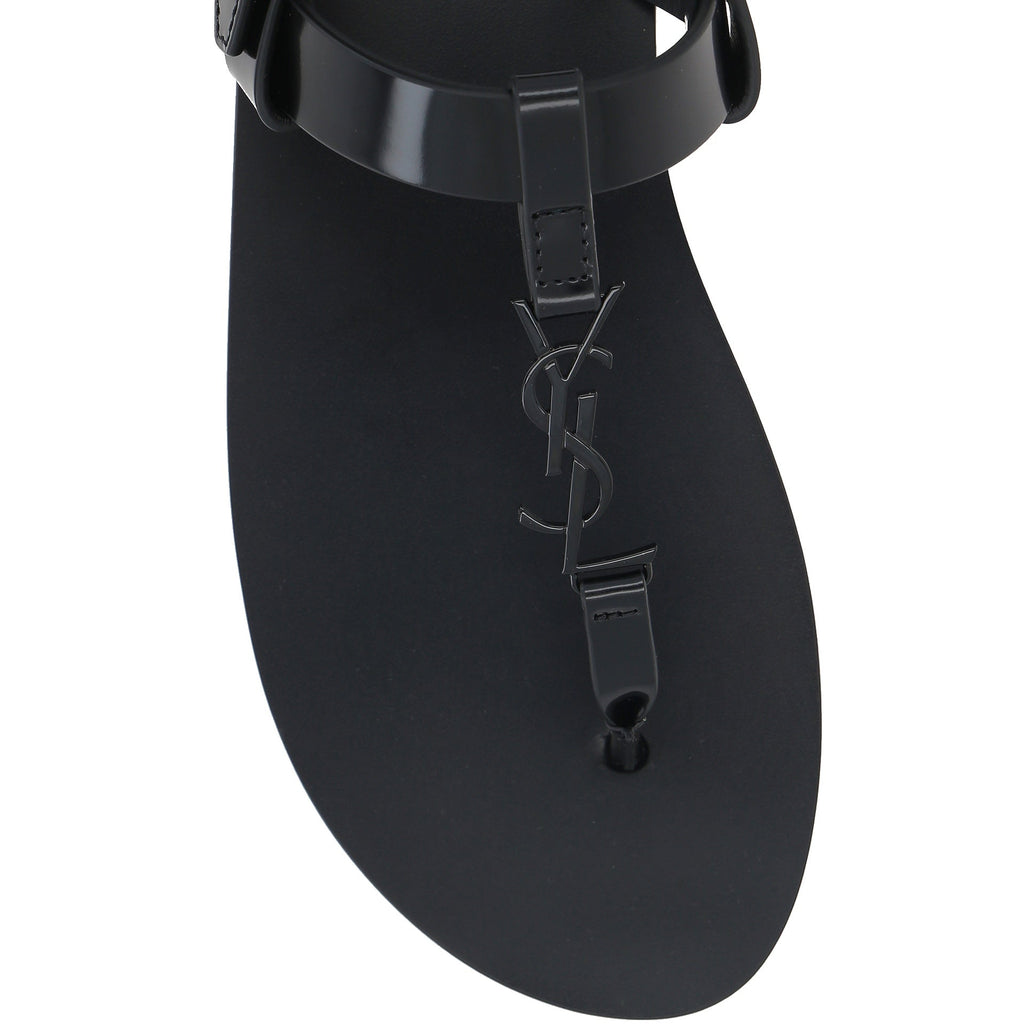 Saint Laurent Cassandre 05 Flat Sandals