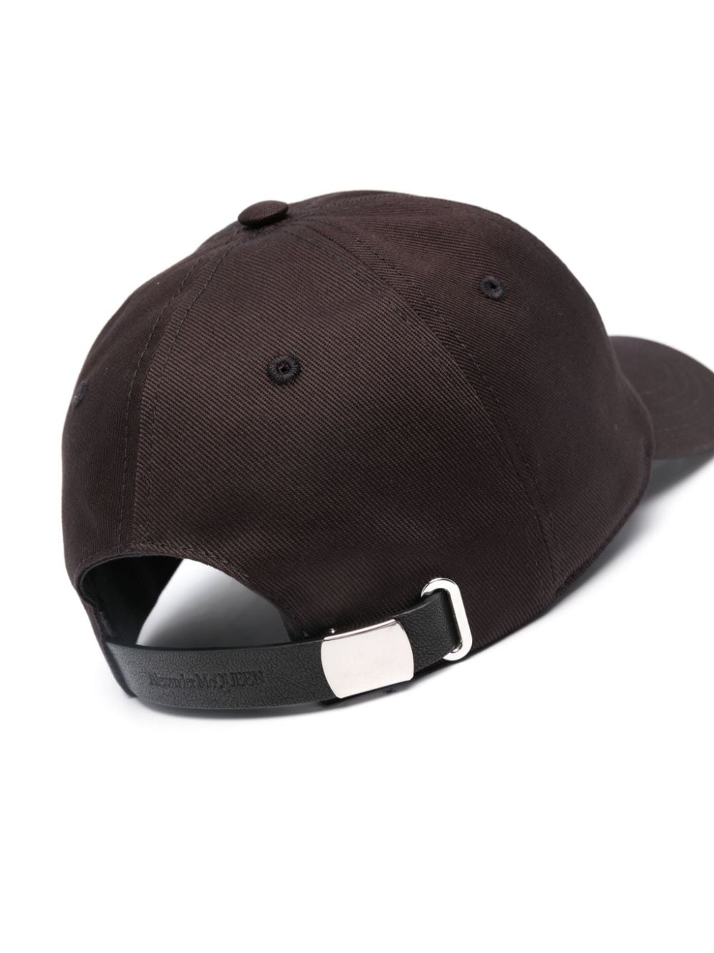ALEXANDER MCQUEEN Embroidered Logo Cotton Cap - Men's Adjustable Fit