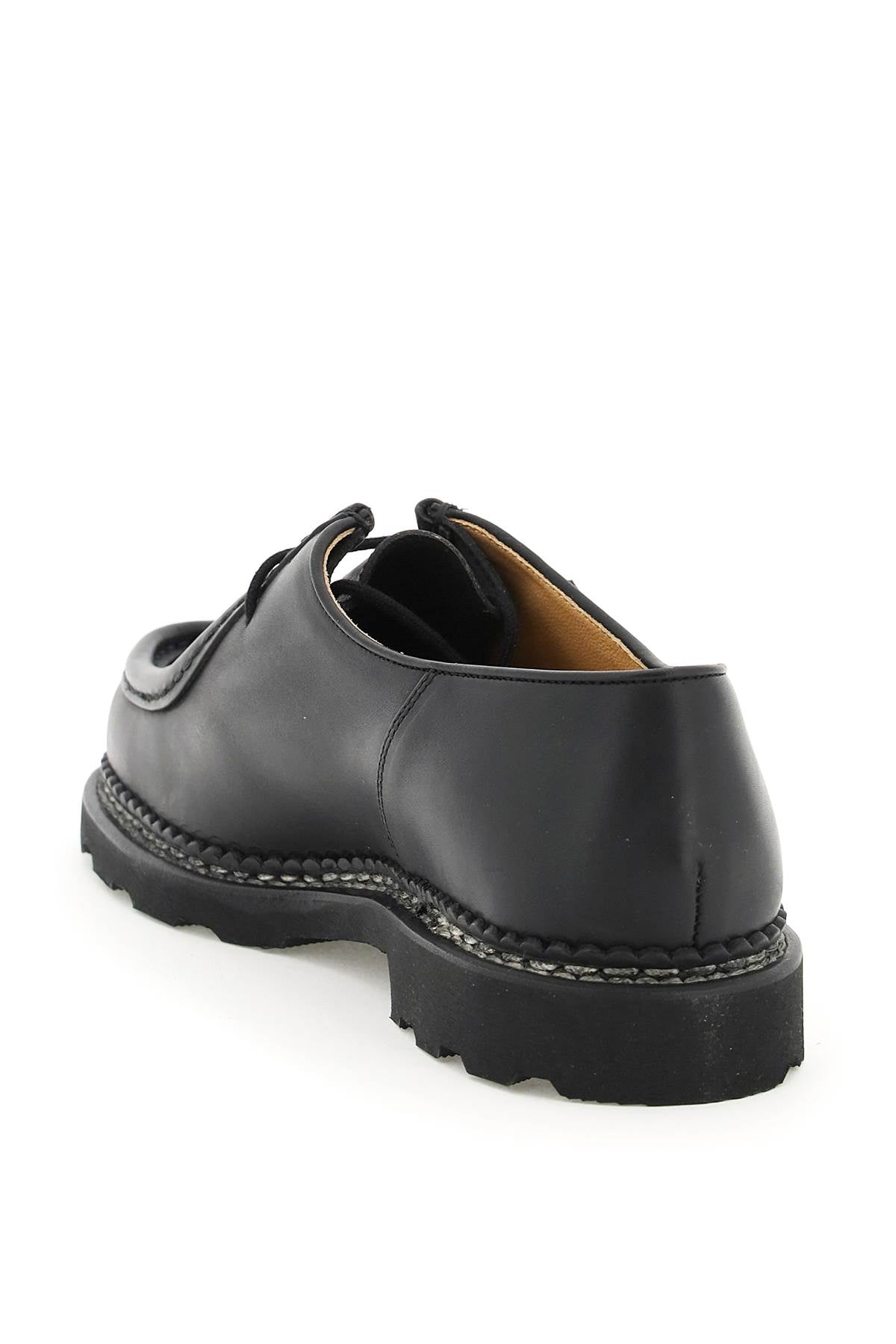 PARABOOT Leather Derby Dress Shoes for Men - Timeless Elegance