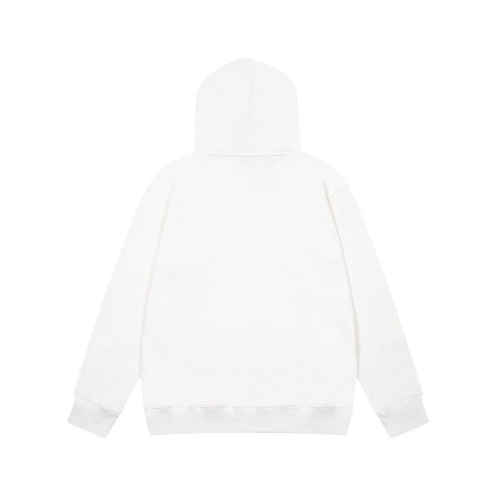 Celine Loose Hoodie White