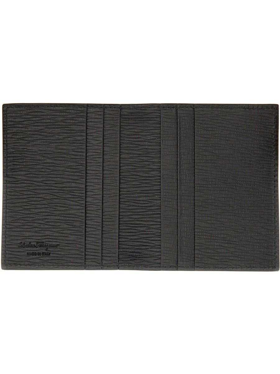 Ferragamo Mini 100% Leather Wallet