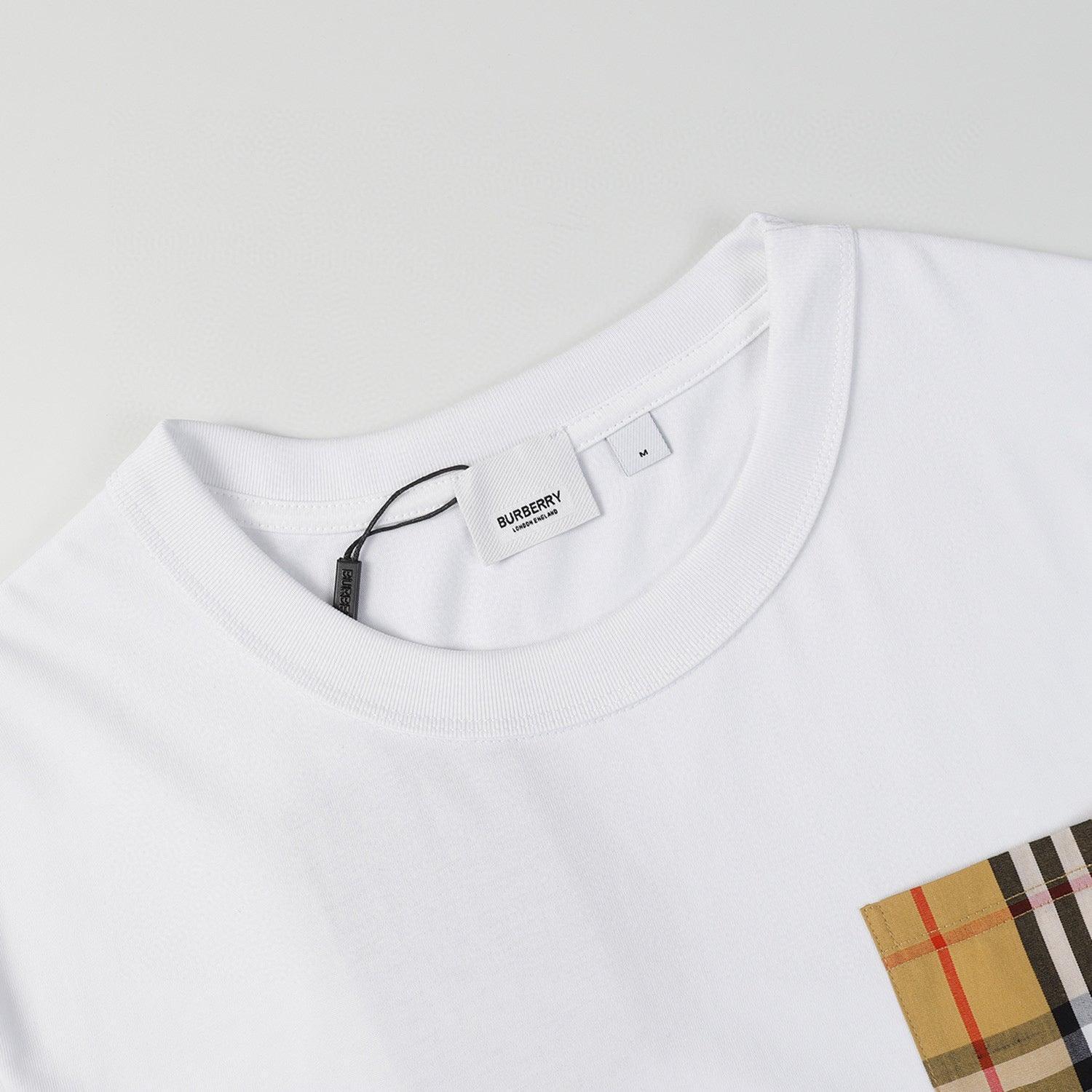 Burberry T-Shirt Without Collar 'White'