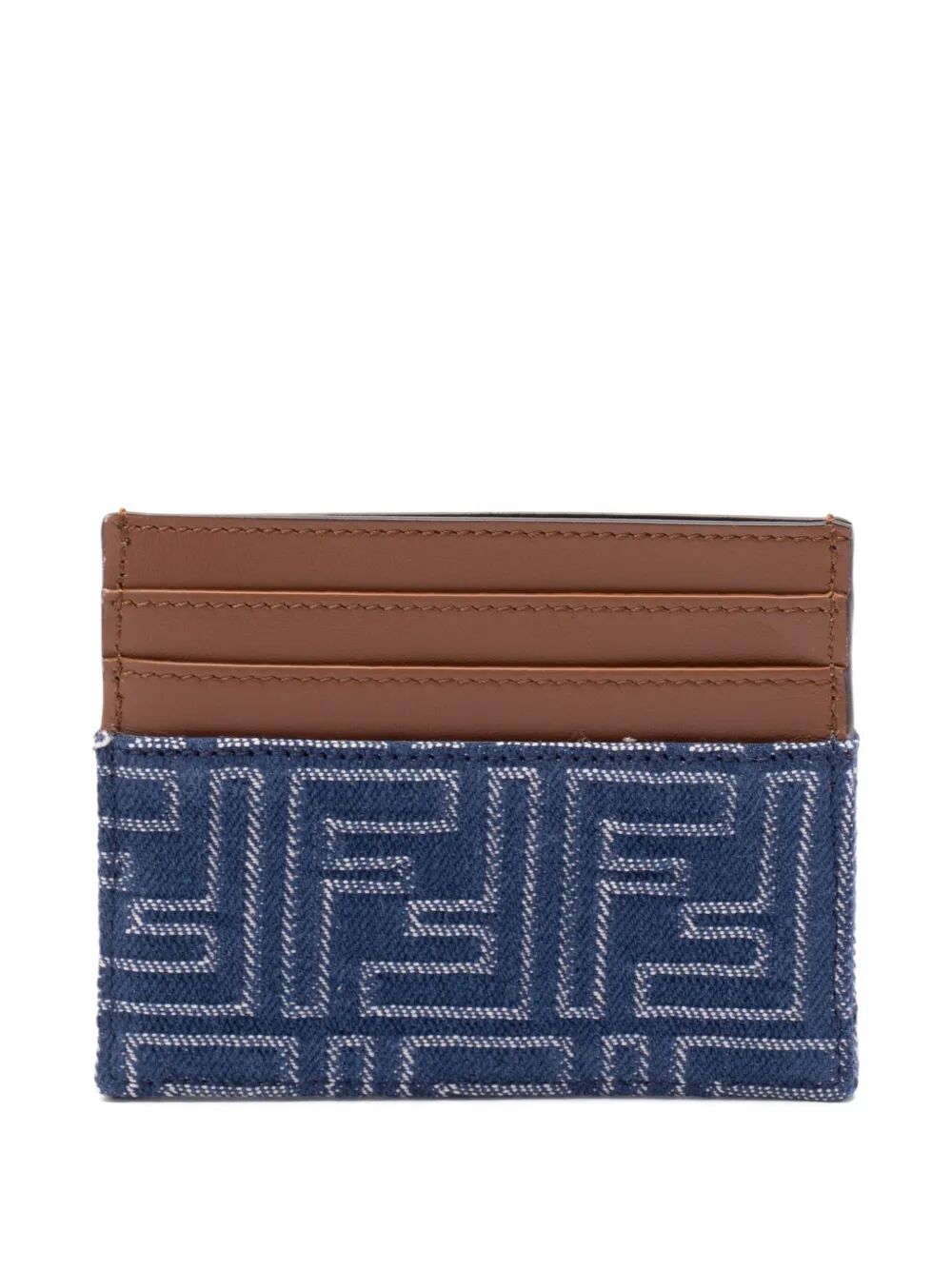 FENDI FF Jacquard Card Holder - Mini Size