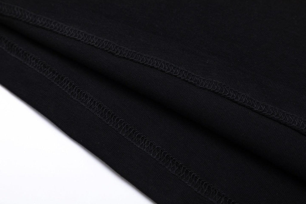 Amiri Black T-Shirt Without Collar