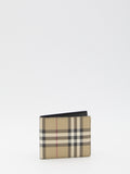 BURBERRY Mini Check Book Wallet