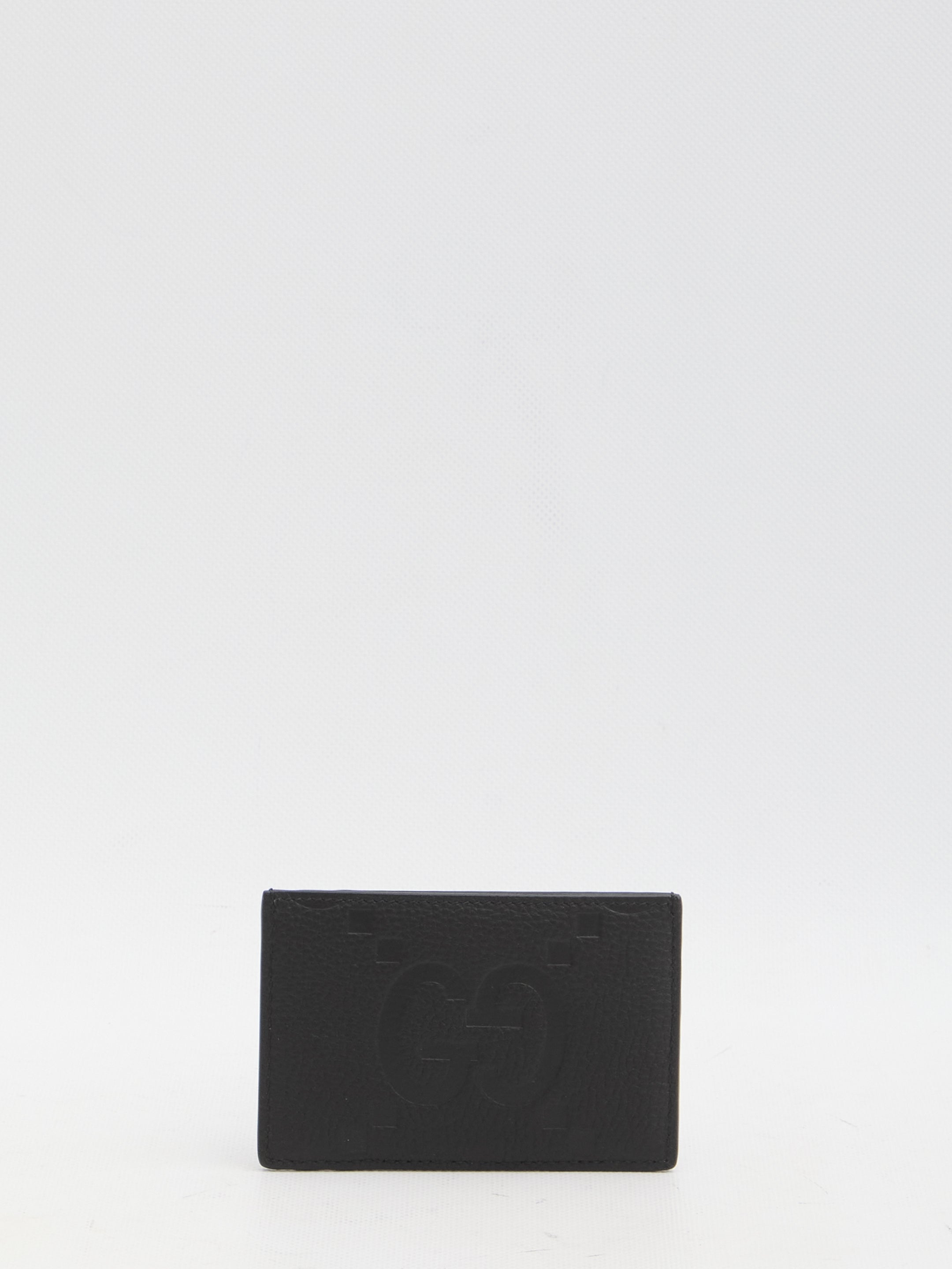 GUCCI Maxi GG Leather Card Holder