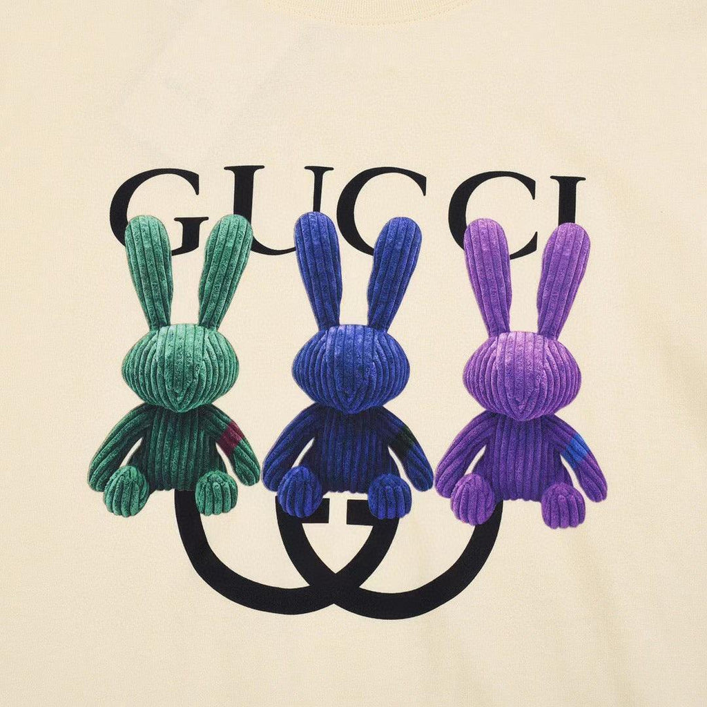 Gucci T-Shirt Without Collar 'Beige'