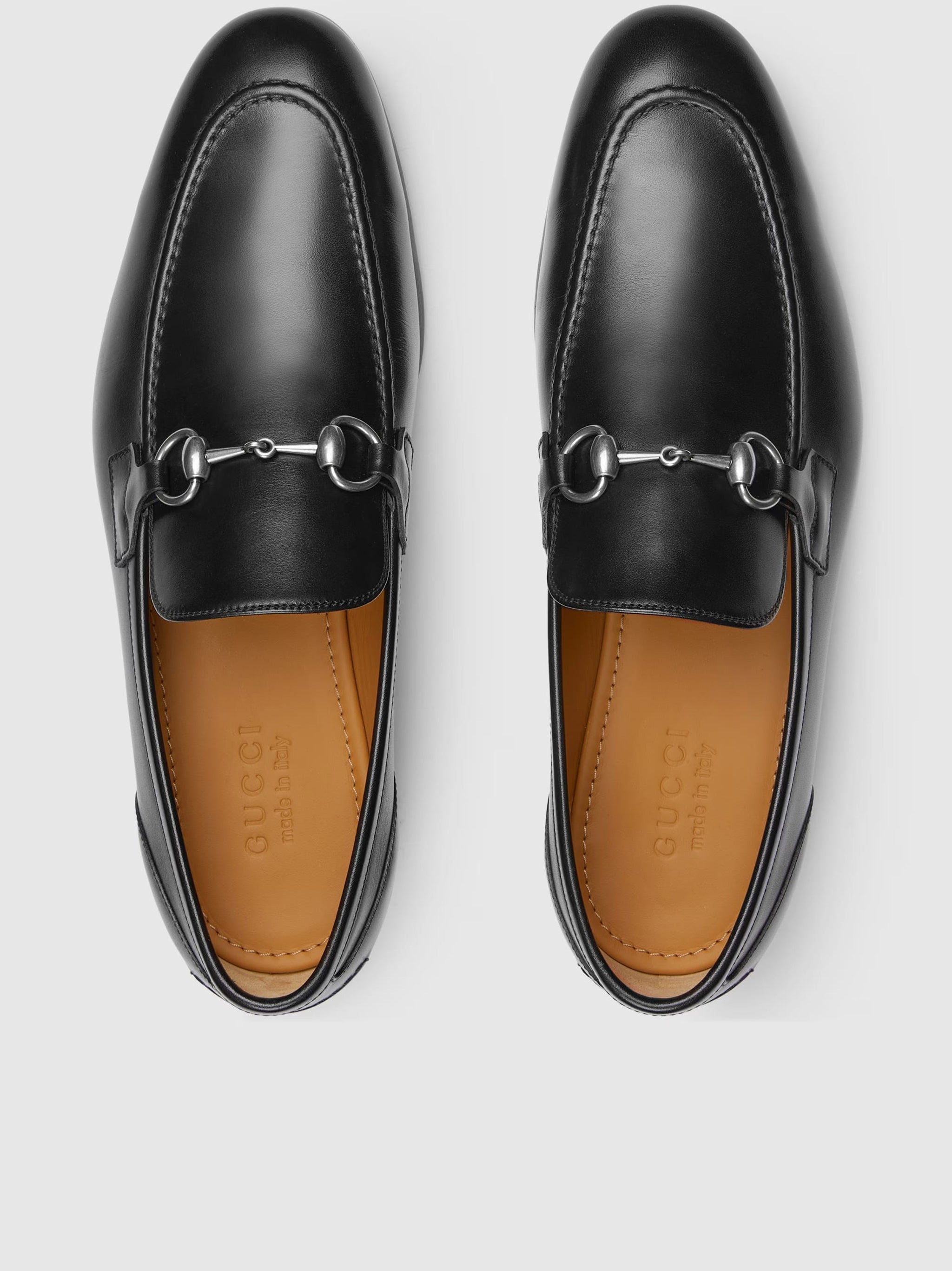 GUCCI Jordaan Loafer with Horsebit Detail - Men's 1.5cm Heel