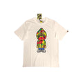 Bathing Ape Beige T-Shirt without Collar