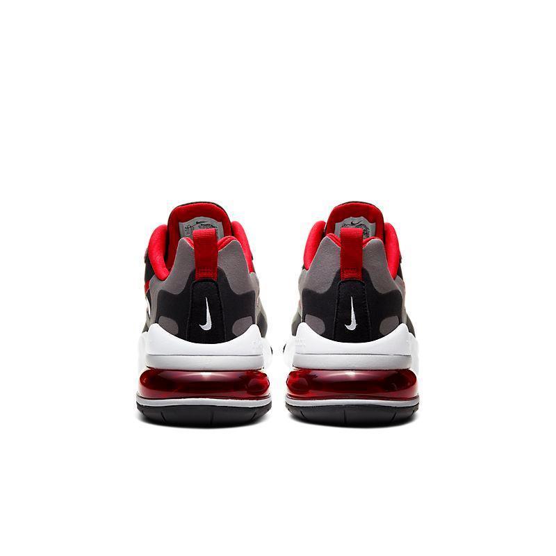 Nike Air Max 270 React 'Black Iron Grey University Red'