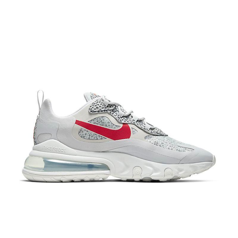 Nike Air Max 270 React 'Safari Grey Red'
