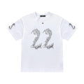 Amiri 22 White T-Shirt Without Collar