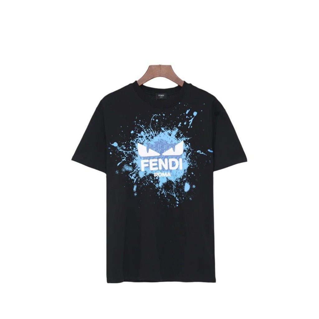 Fendi T-Shirt without Collar 'Black'