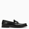 Dolce&Gabbana Black Leather Loafer With Logo
