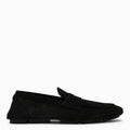 Dolce&Gabbana Black Suede Loafer