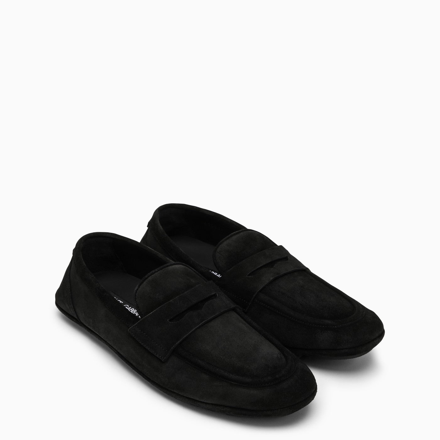 Dolce&Gabbana Black Suede Loafer
