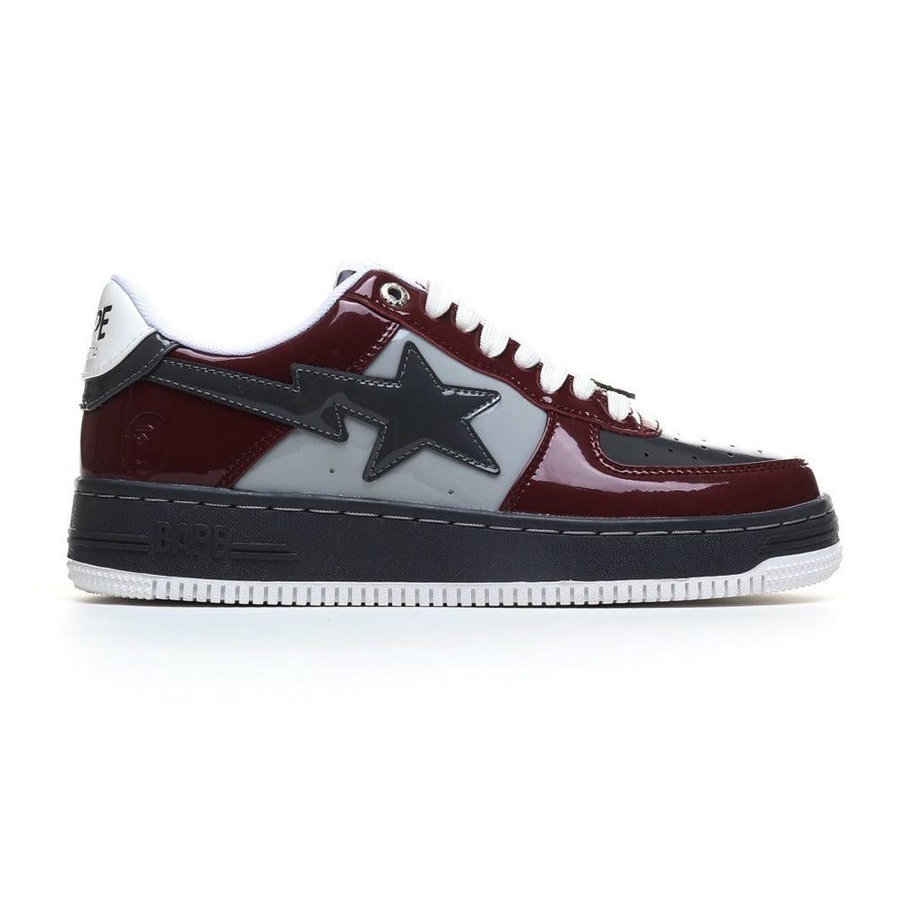 A Bathing Ape Bape Sta 'Nostalgic Burgundy Grey'